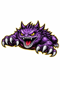 Horned Frogs Fierce Mascot - T-shirt / Hoodie