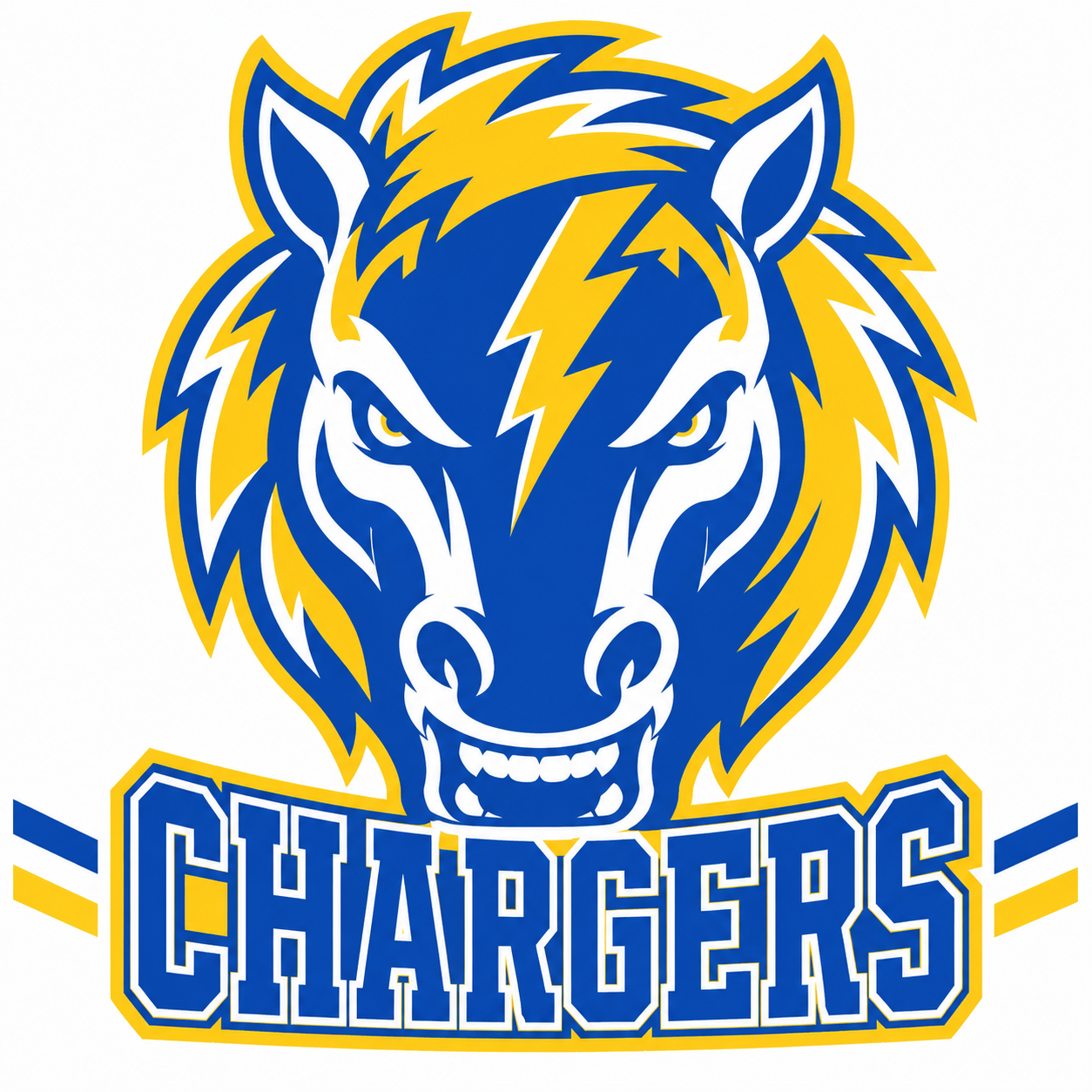 Chargers School Mascot - T-shirt / Hoodie