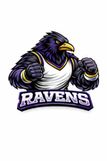 Ravens Mascot - T-shirt / Hoodie