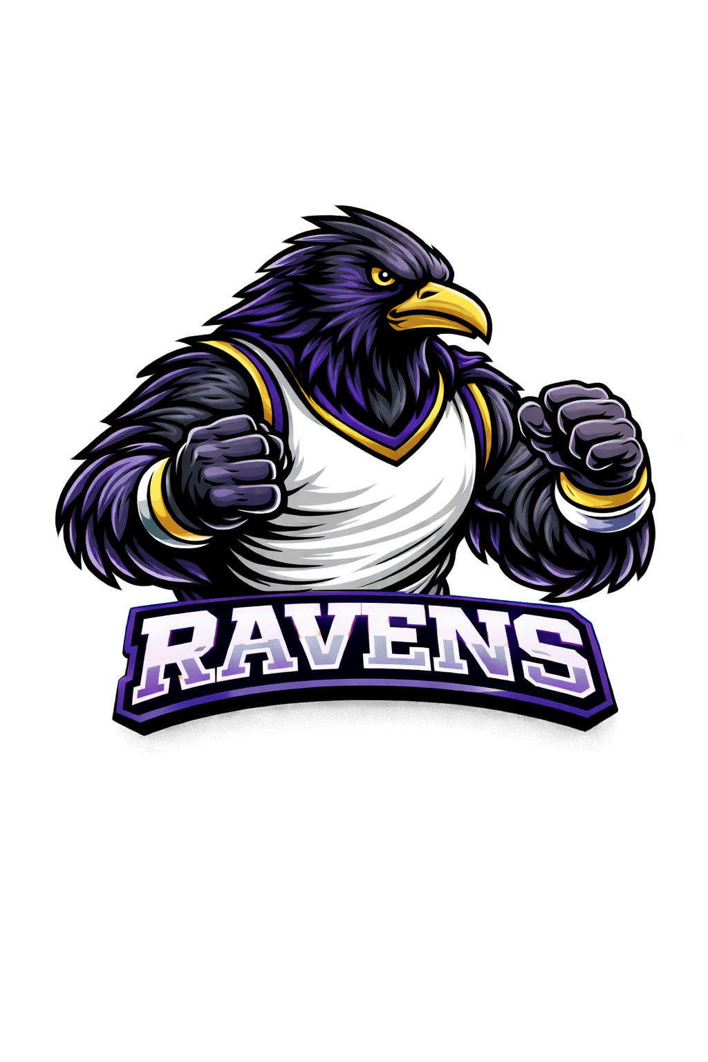 Ravens Mascot - T-shirt / Hoodie