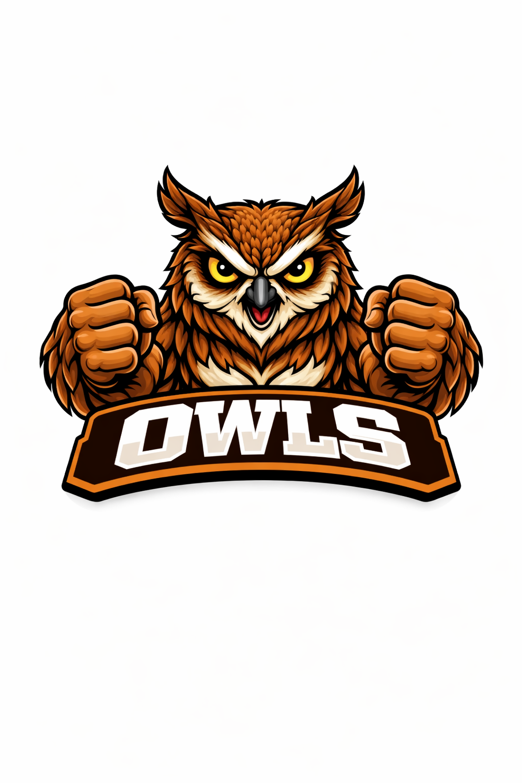 Owls Mascot - T-shirt / Hoodie