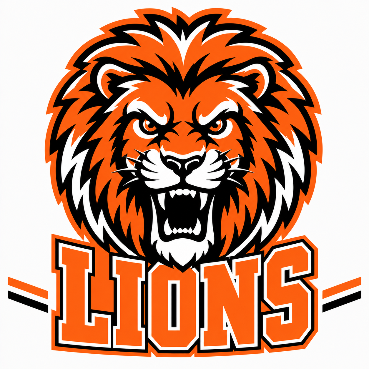 Lions School Mascot - T-shirt / Hoodie