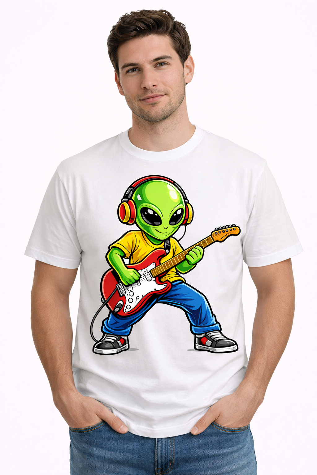 Alien Musician - T-shirt / Hoodie