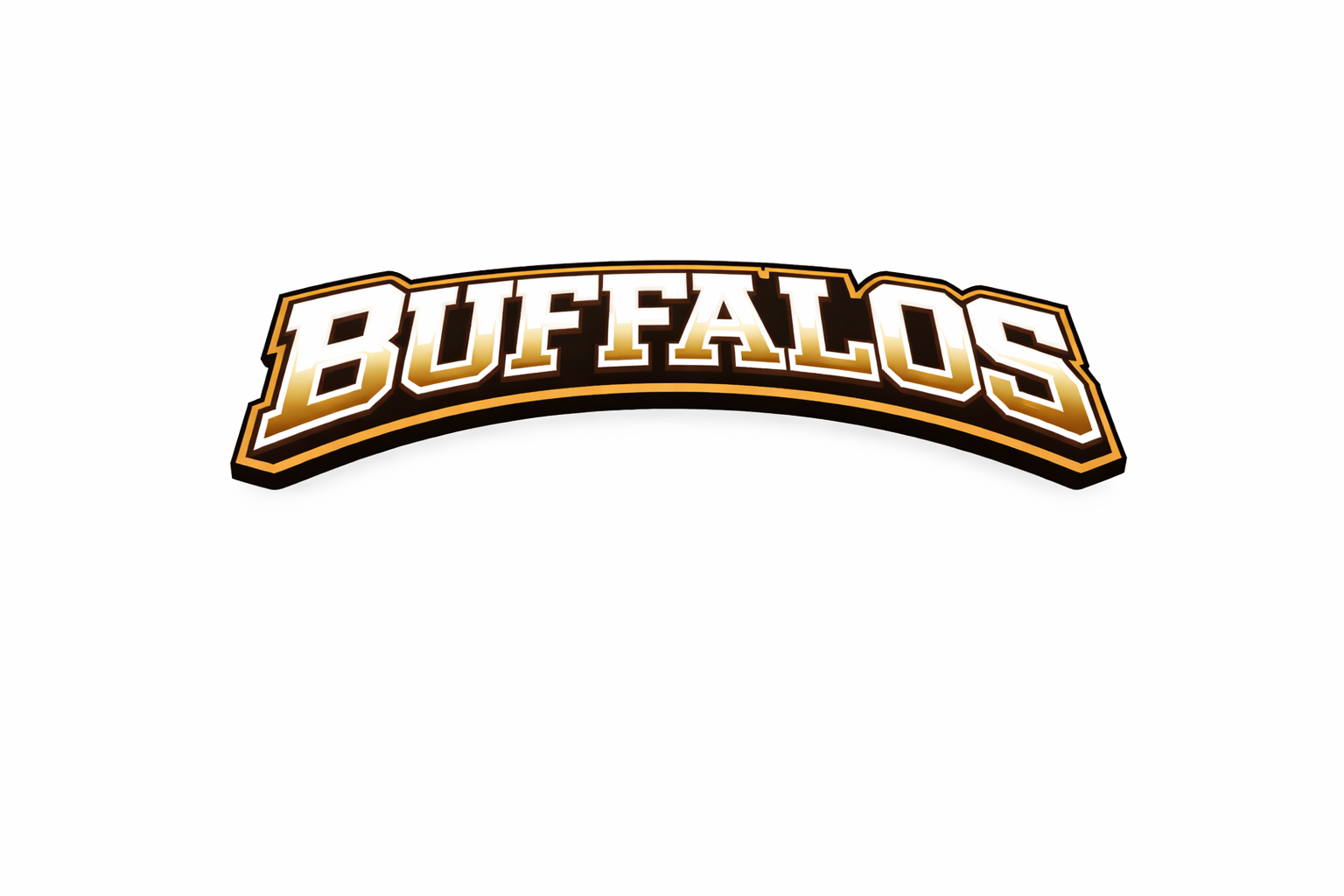 Buffalos Logo (Text only)  - T-shirt / Hoodie