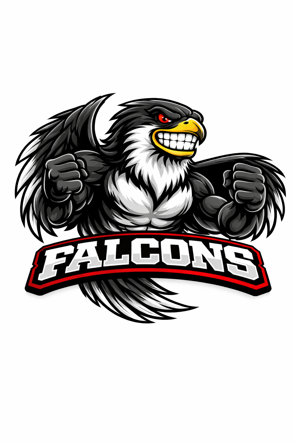 Falcons Mascot - T-shirt / Hoodie