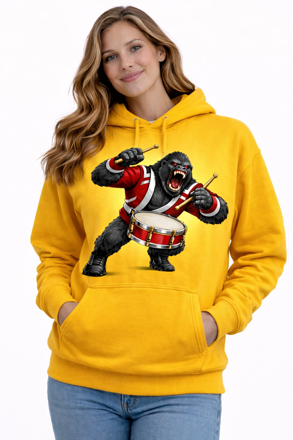 Gorilla Band Player - Drummer - T-shirt / Hoodie