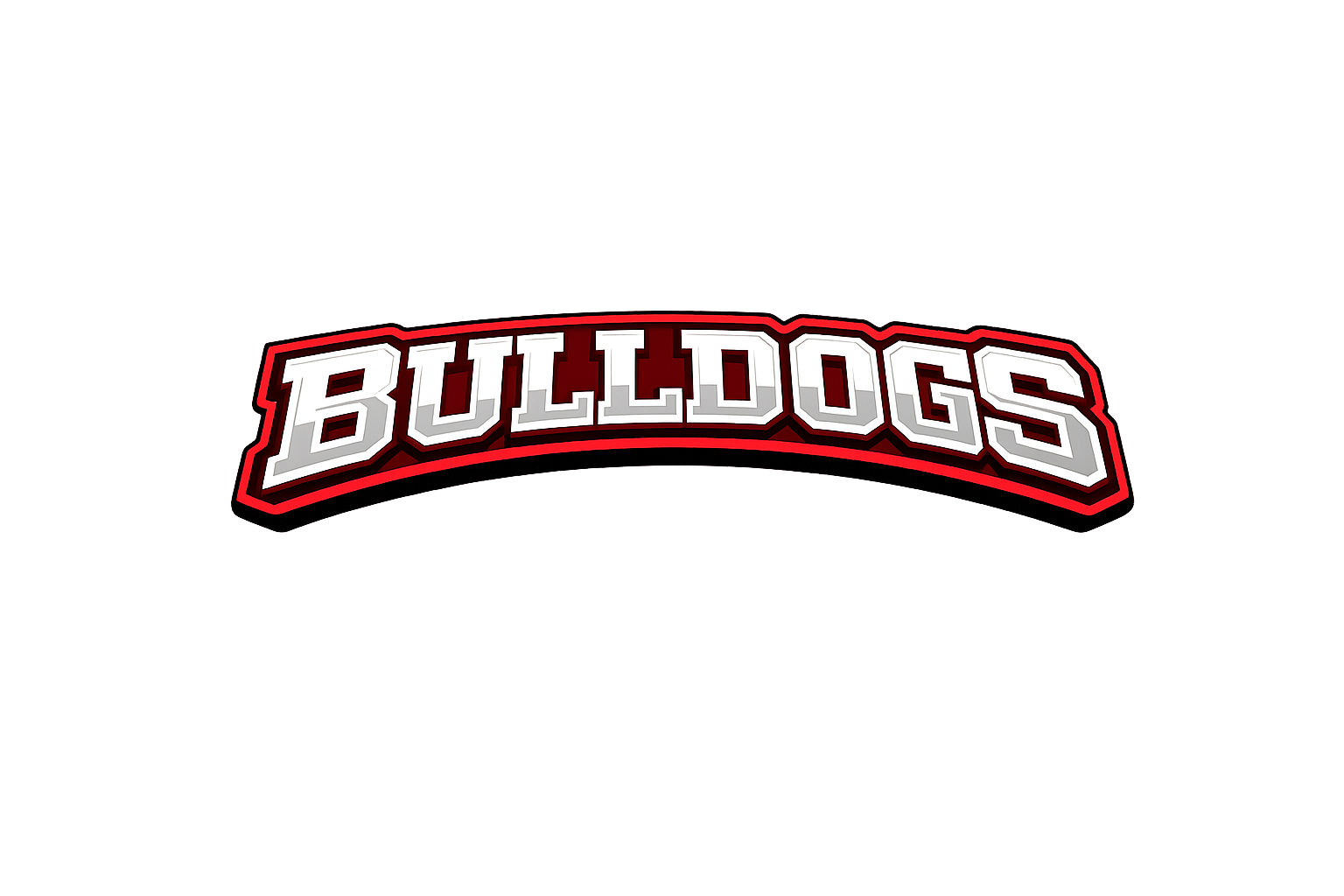 Bulldogs Logo (Text only)  - T-shirt / Hoodie