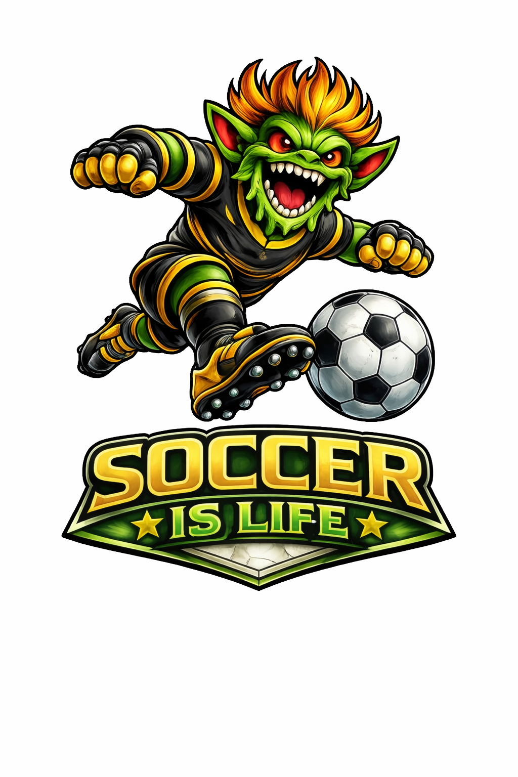 Soccer is Life Monster - T-shirt / Hoodie