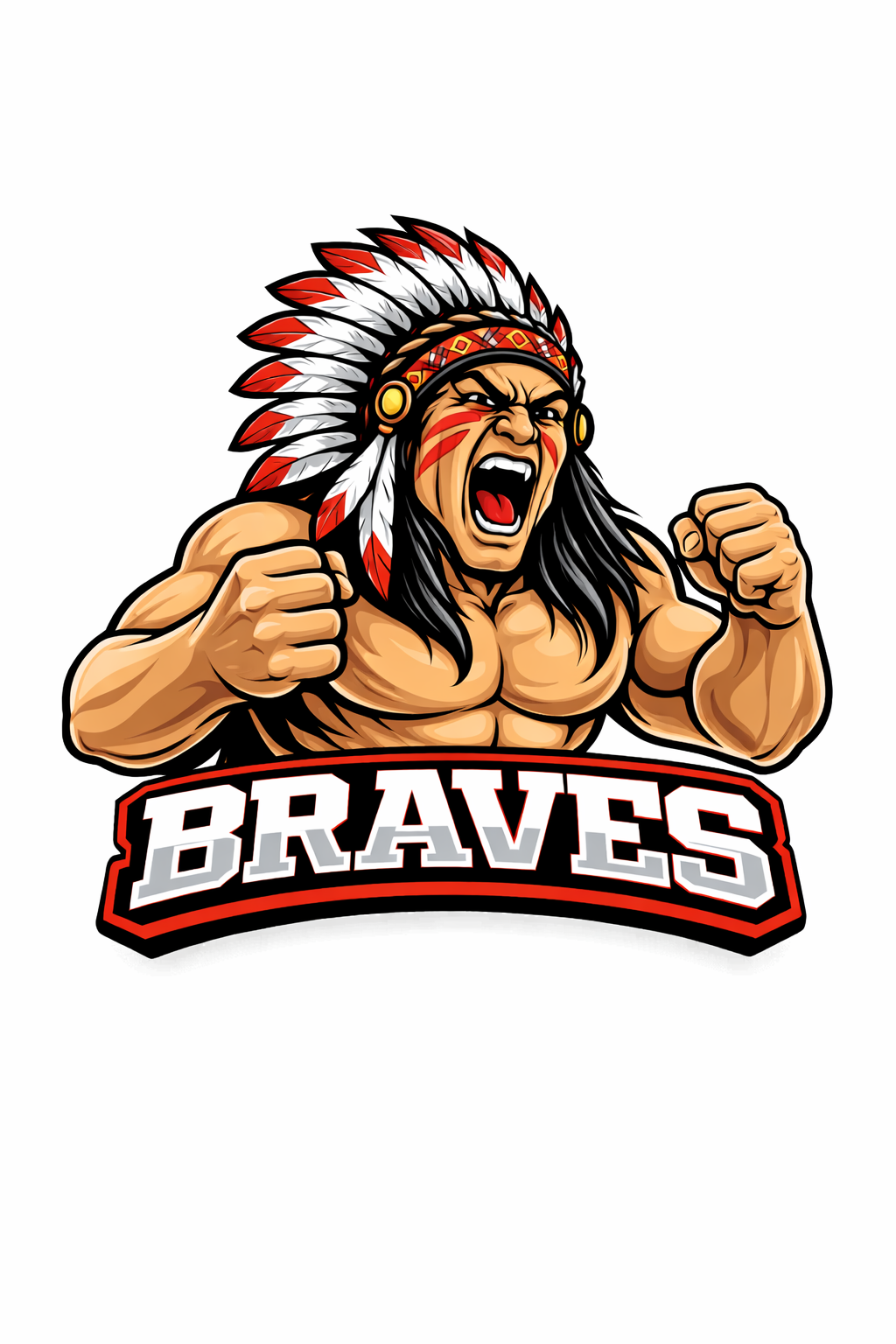 Braves Classic Mascot - T-shirt / Hoodie