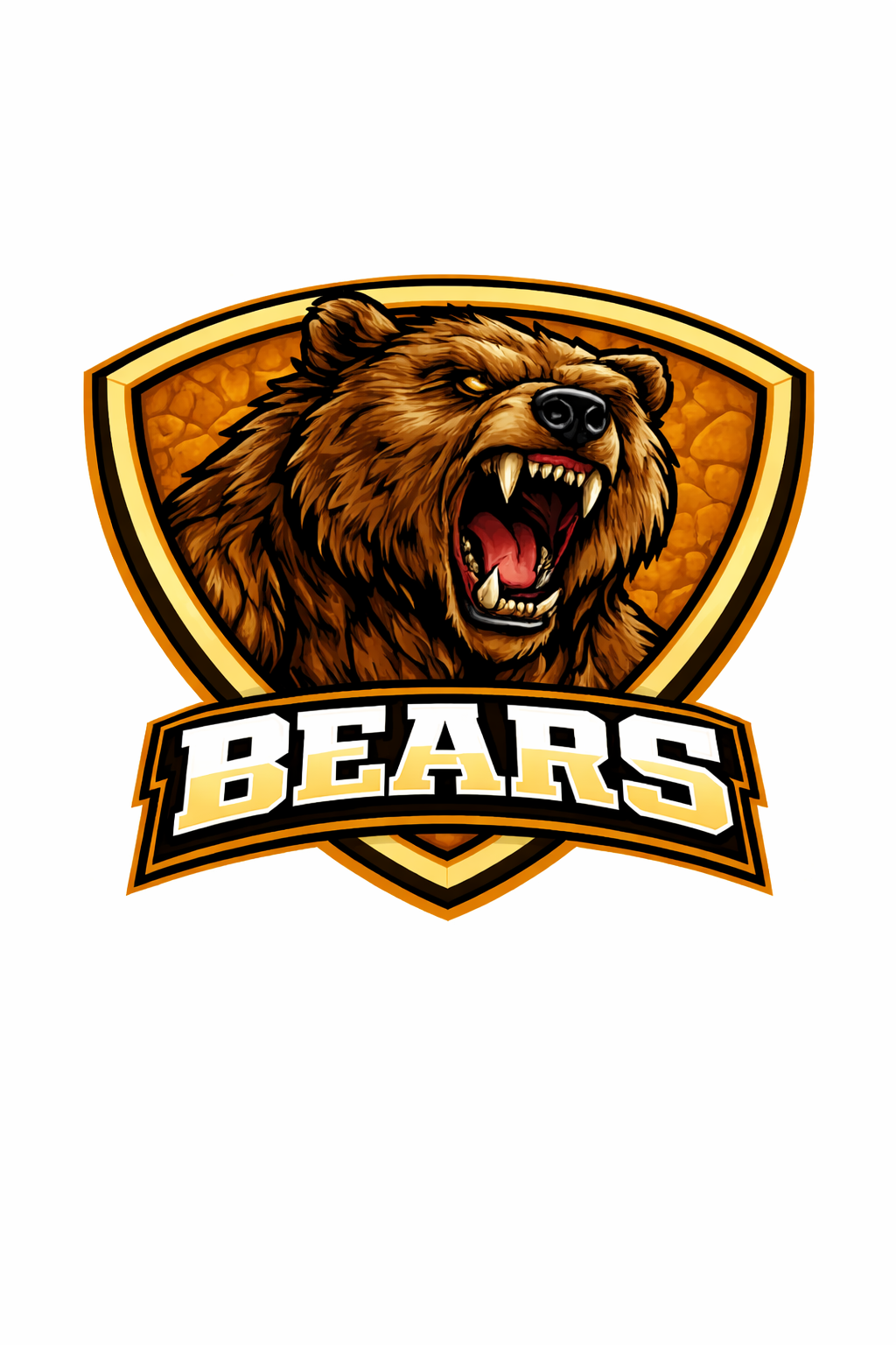Bears Mascot Shield - T-shirt / Hoodie