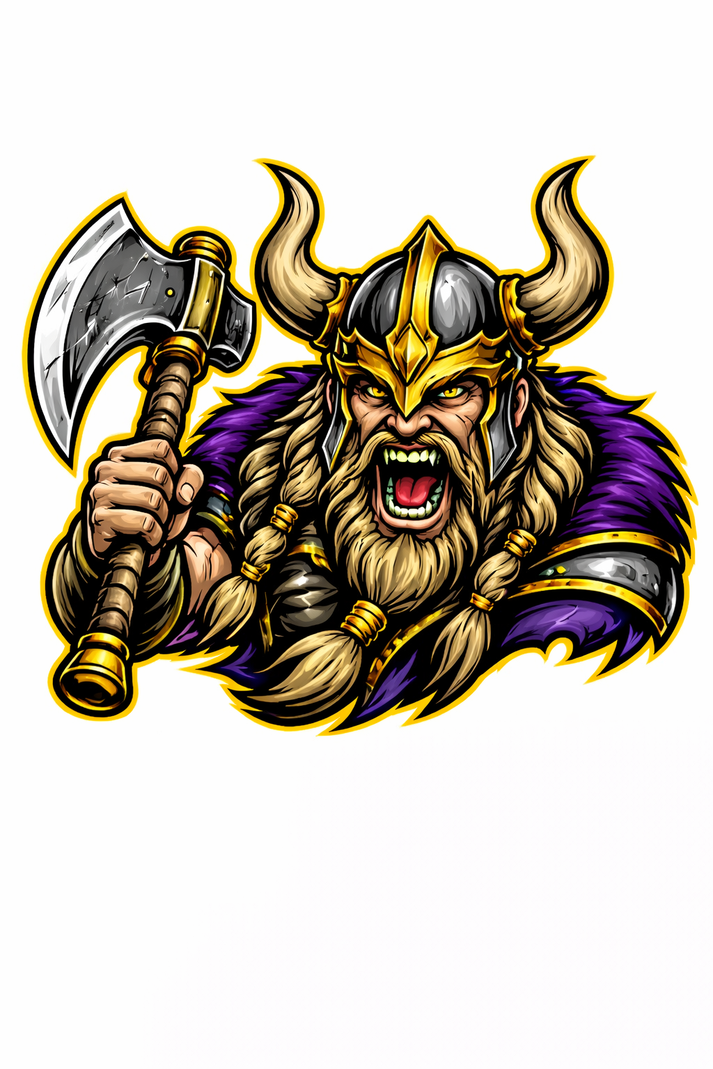 Vikings Fierce Mascot - T-shirt / Hoodie
