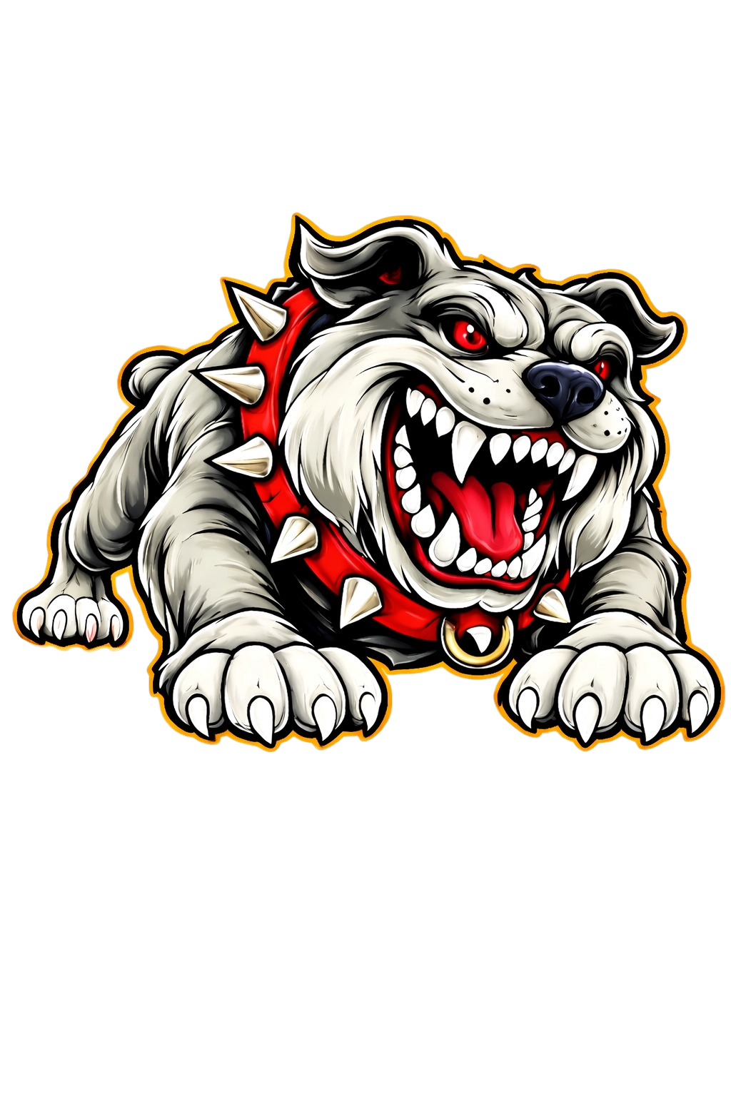 Bulldogs Fierce Mascot - T-shirt / Hoodie