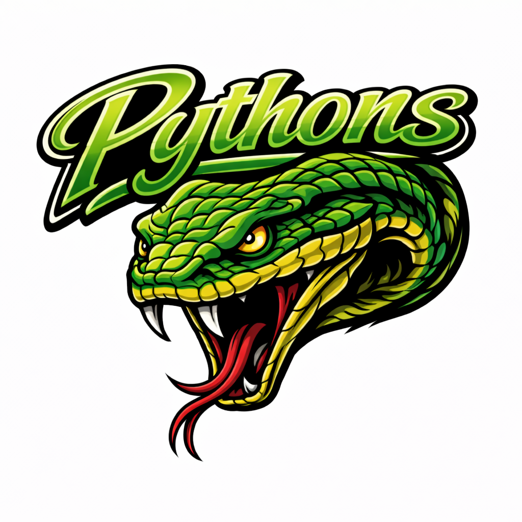 Pythons Varsity Mascot - T-shirt / Hoodie