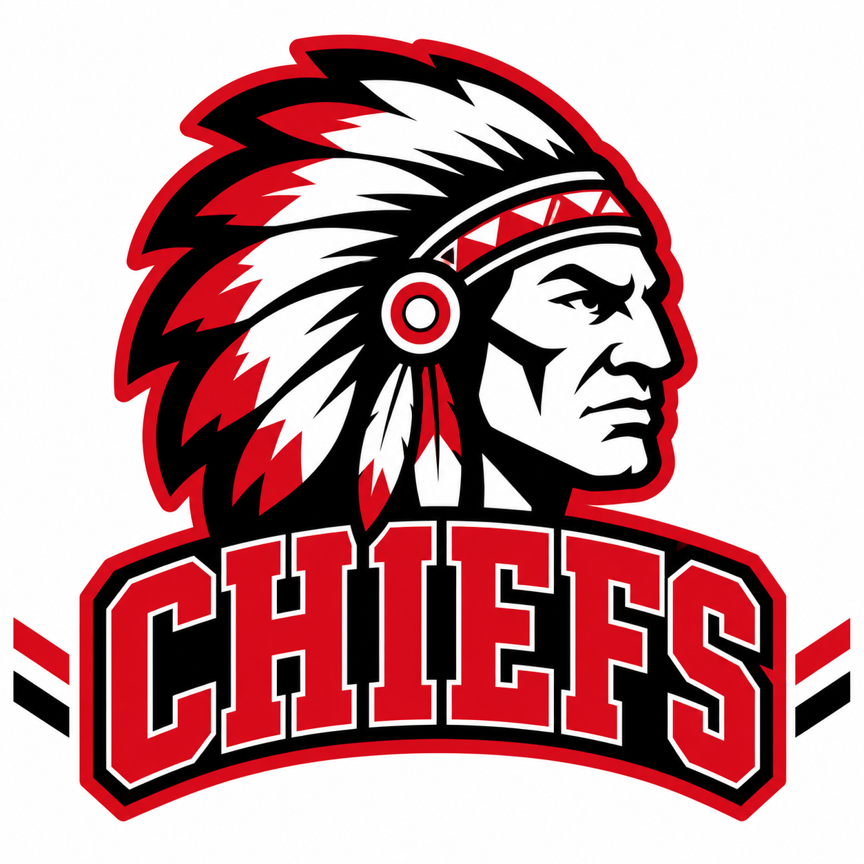 Chiefs School Mascot - T-shirt / Hoodie