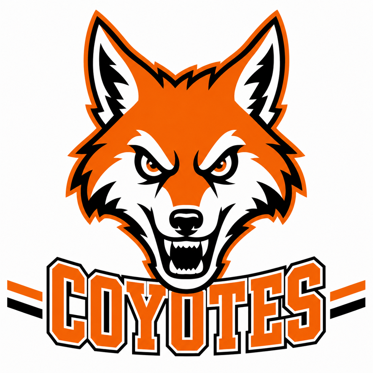 Coyote School Mascot - T-shirt / Hoodie