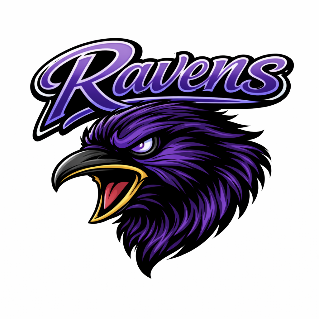 Ravens Varsity Mascot - T-shirt / Hoodie