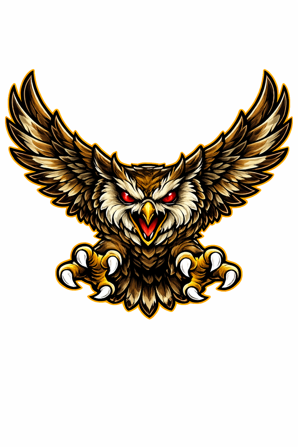 Owls Fierce Mascot - T-shirt / Hoodie