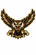 Owls Fierce Mascot - T-shirt / Hoodie