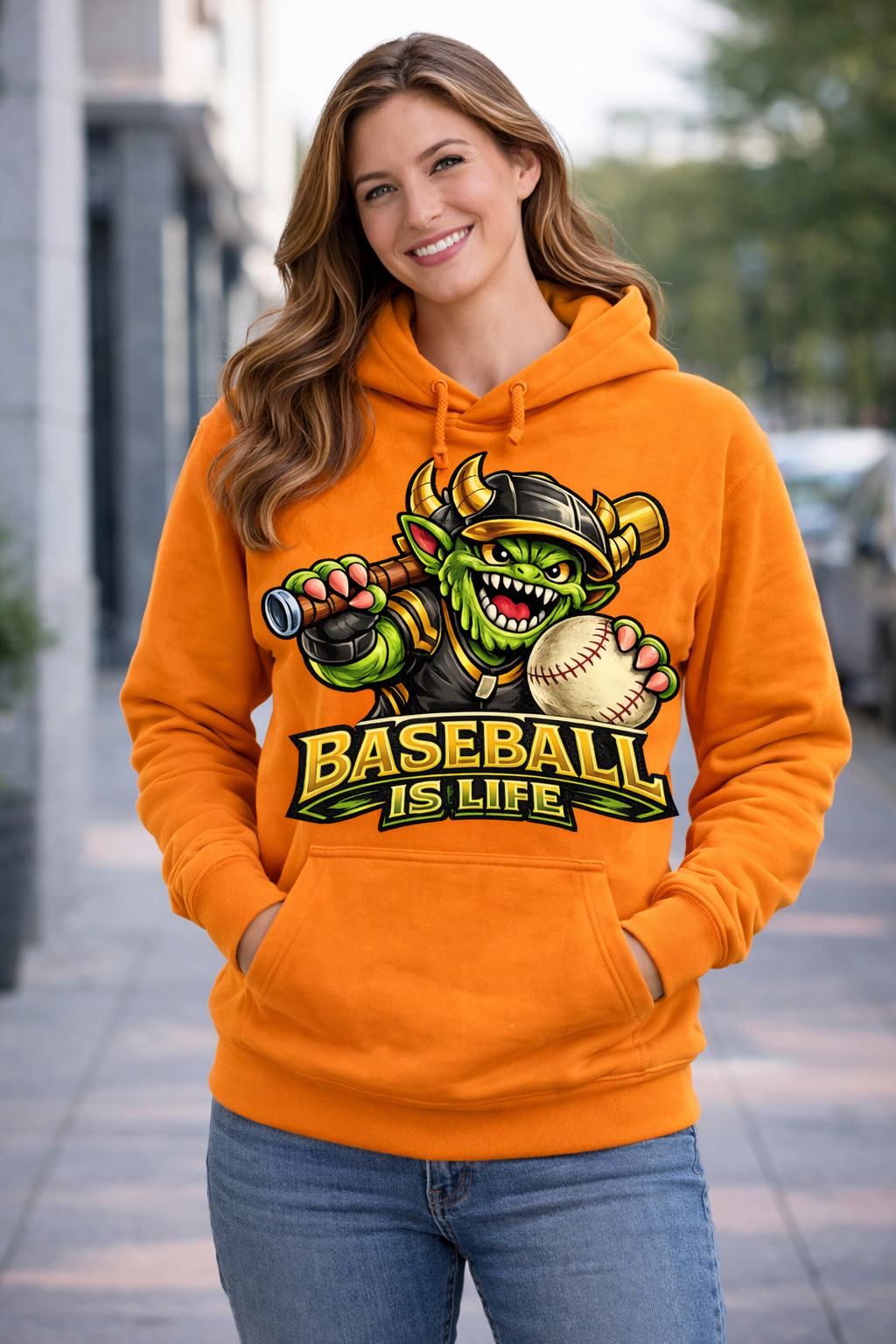 Monster - Baseball Is Life - T-shirt / Hoodie