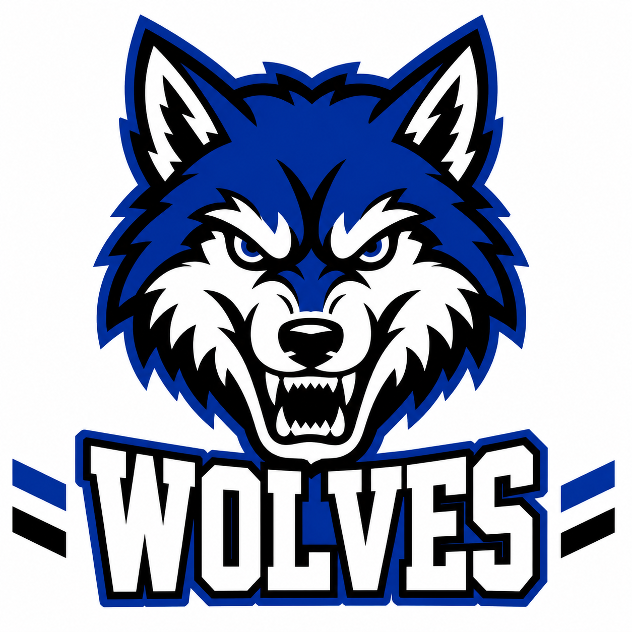 Wolves School Mascot - T-shirt / Hoodie