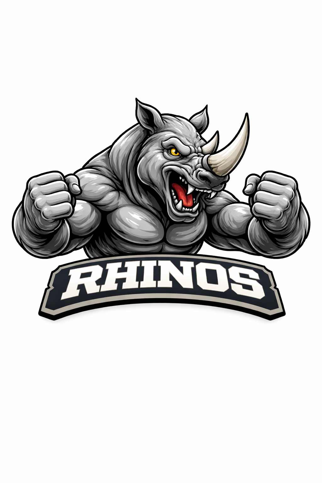 Rhinos Mascot - T-shirt / Hoodie