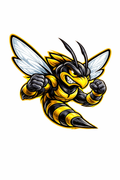 Fierce Hornet Mascot - T-shirt / Hoodie