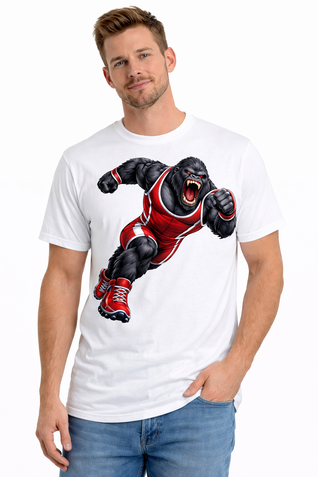 Gorilla Track Runner - Sprinting - T-shirt / Hoodie
