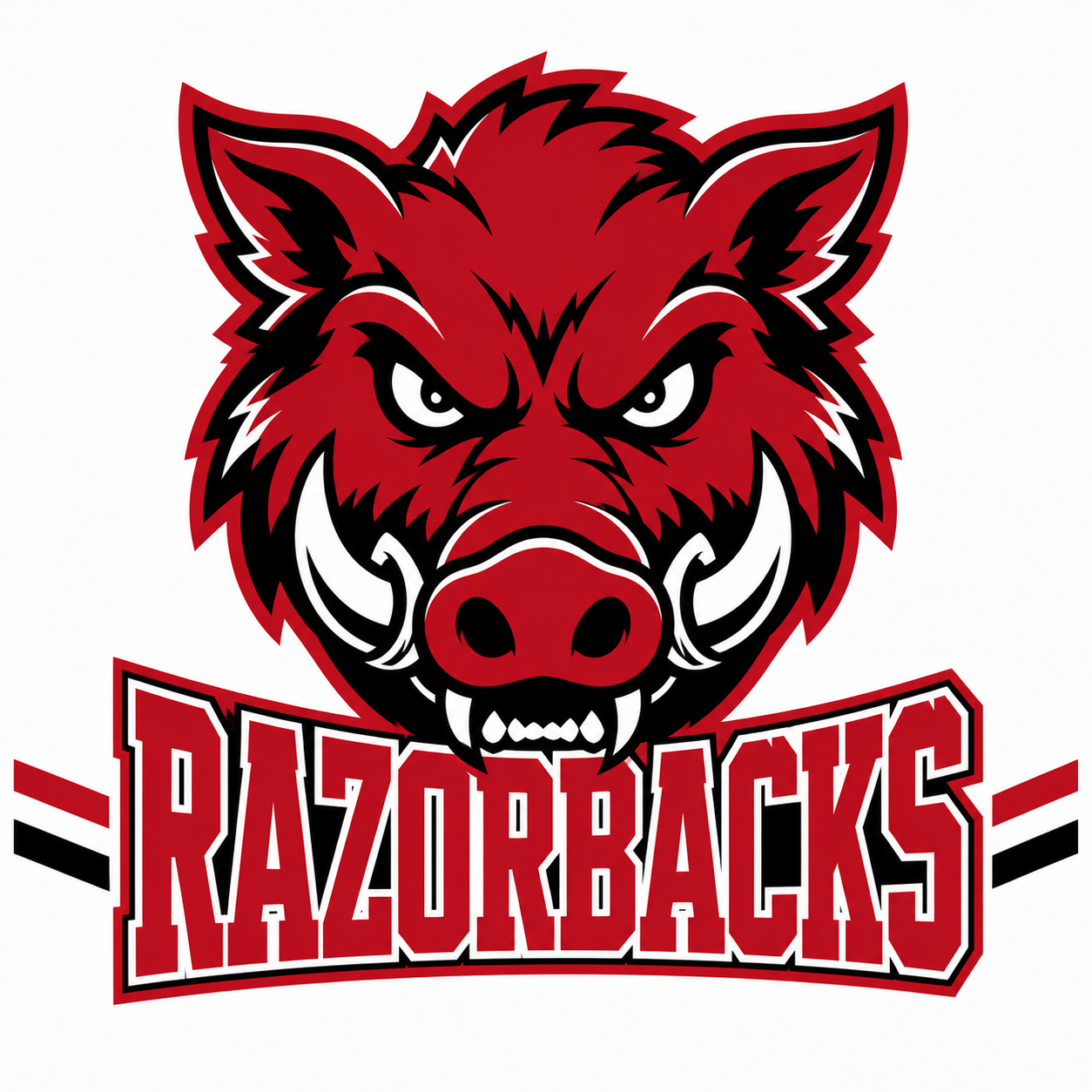 Razorbacks School Mascot - T-shirt / Hoodie