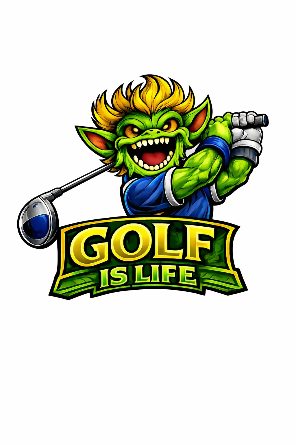 Golf is Life Monster - T-shirt / Hoodie