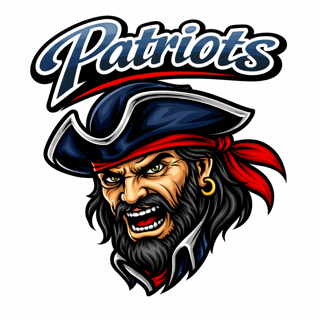 Patriots Varsity Mascot - T-shirt / Hoodie
