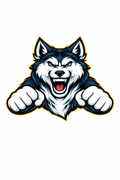 Huskies Fierce Mascot - T-shirt / Hoodie