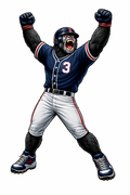Gorilla Baseball Player - Victory Pose - T-shirt / Hoodie