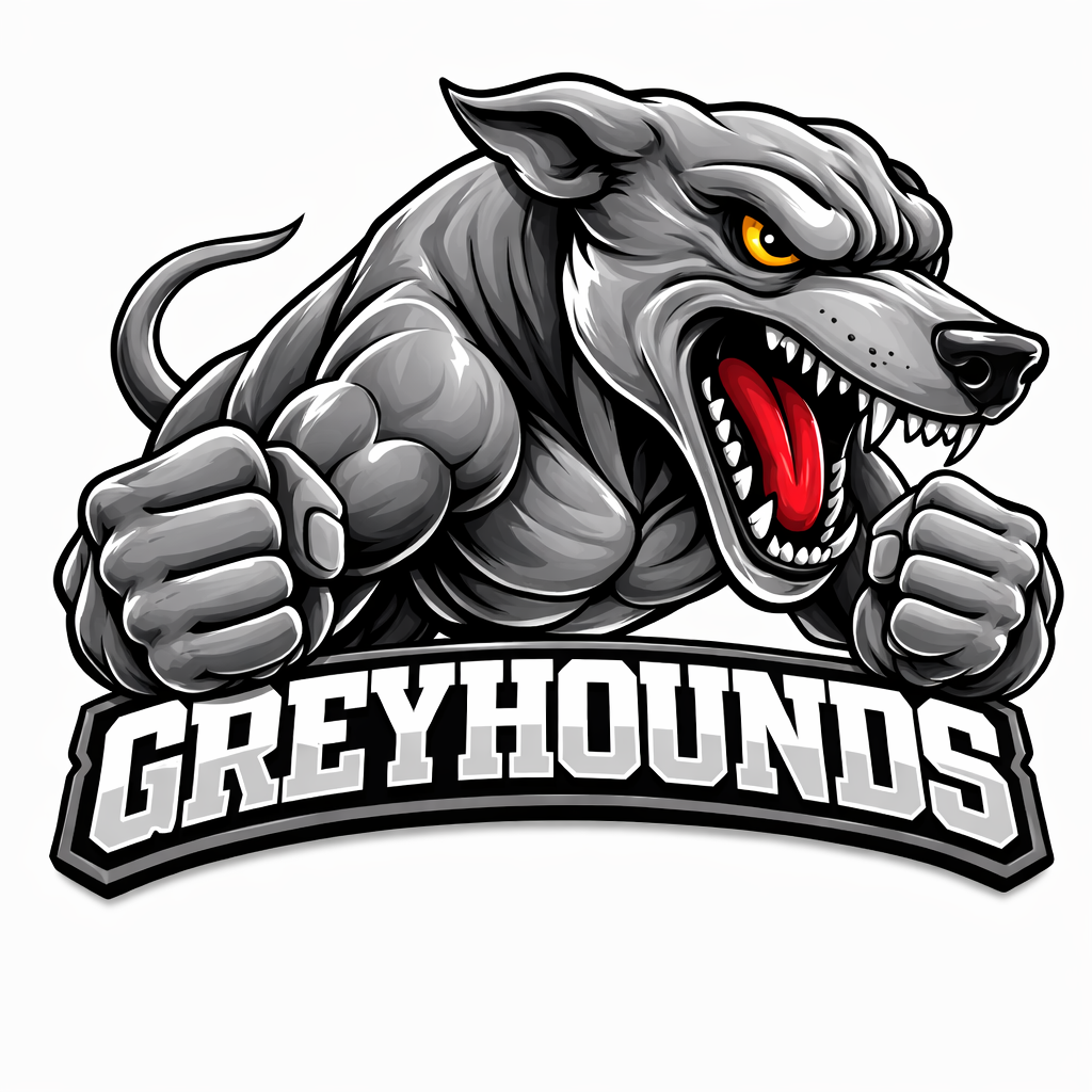 Greyhounds Mascot - T-shirt / Hoodie