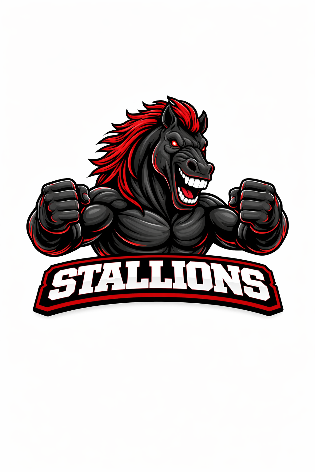 Stallions Mascot - T-shirt / Hoodie