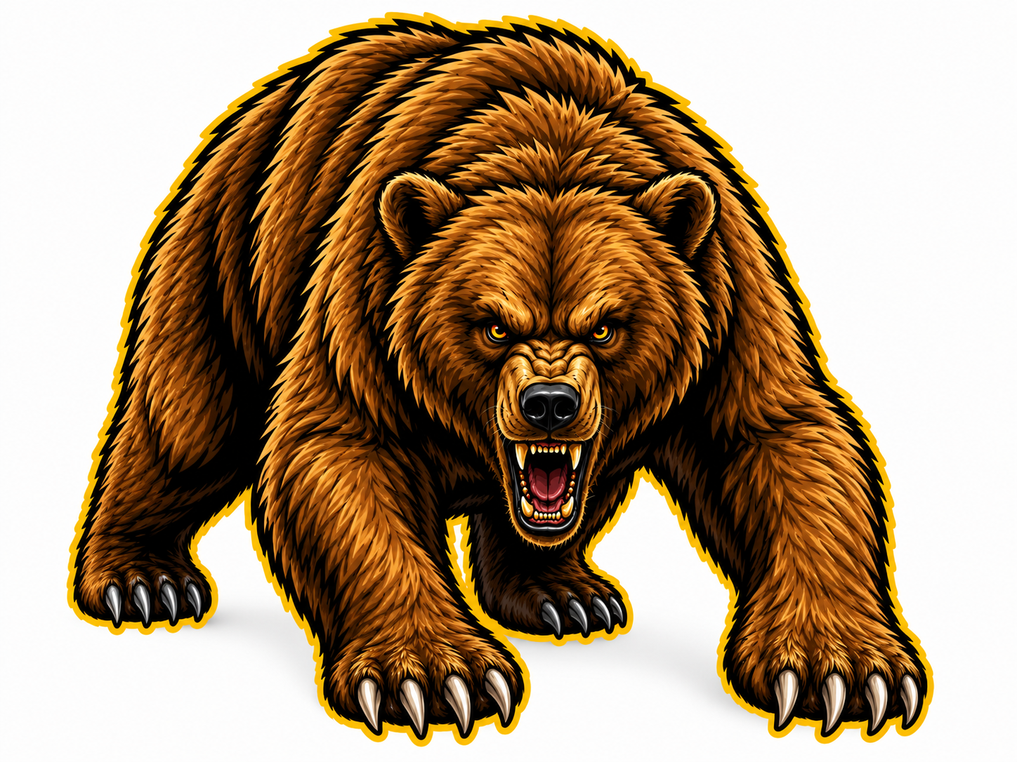Bears Fierce Mascot - T-shirt / Hoodie