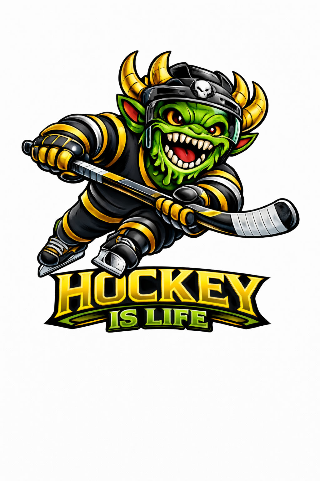 Hockey is Life Monster - T-shirt / Hoodie