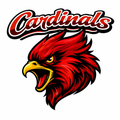 Cardinals Varsity Mascot - T-shirt / Hoodie
