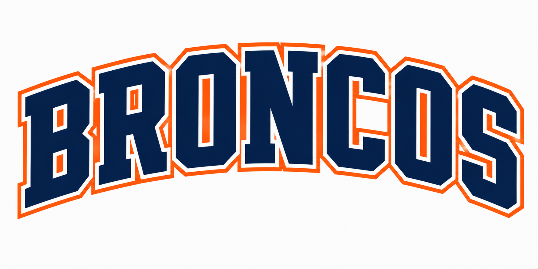 Broncos Varsity Block - T-shirt / Hoodie