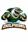 Dolphins Mascot - T-shirt / Hoodie