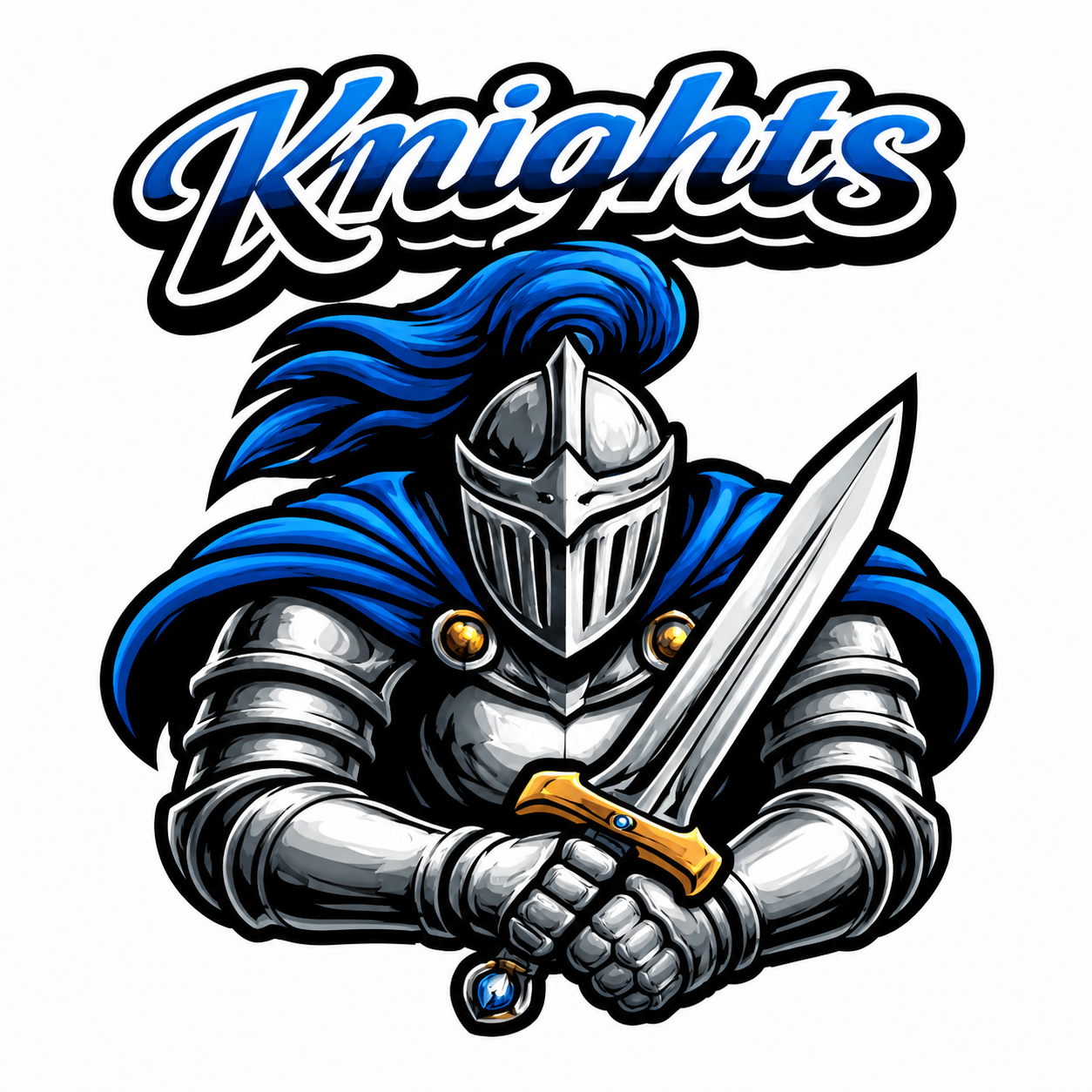 Knights Varsity Mascot - T-shirt / Hoodie