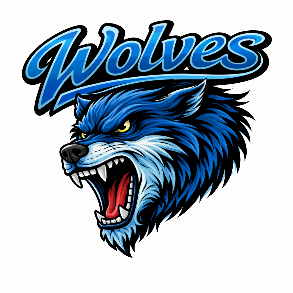 Wolves Varsity Mascot - T-shirt / Hoodie