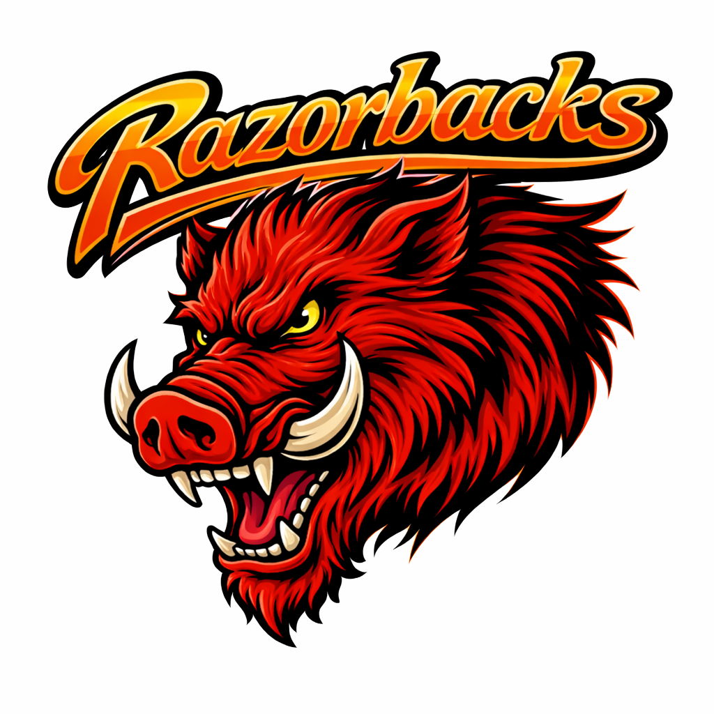 Razorbacks Varsity Mascot - T-shirt / Hoodie