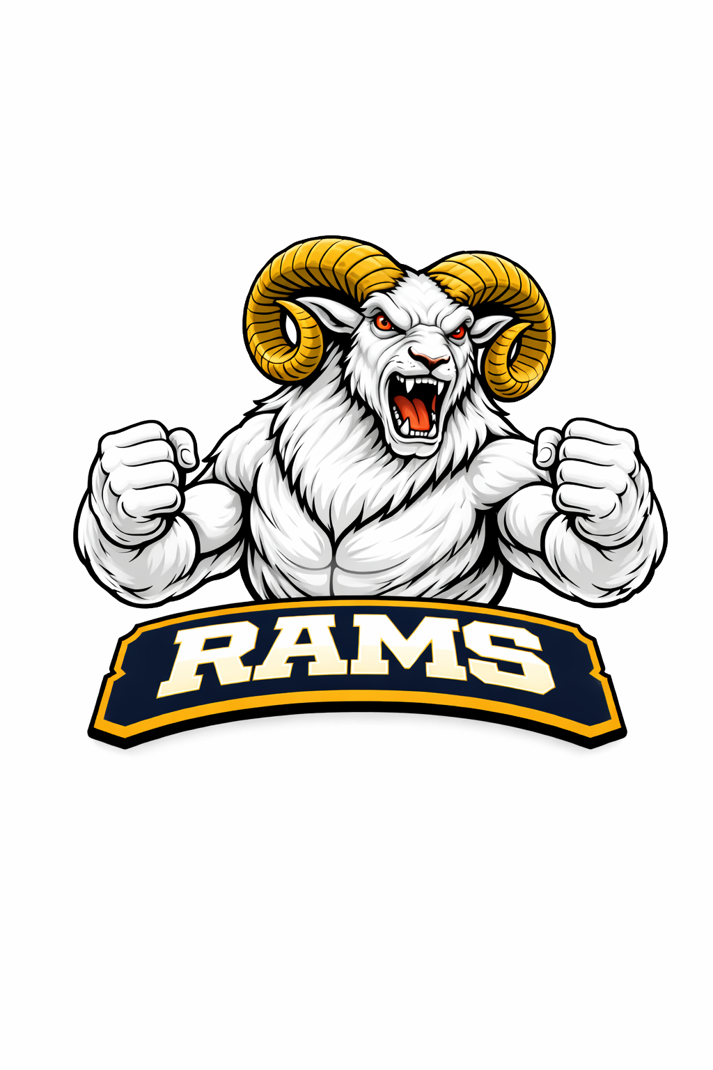 Rams Mascot - T-shirt / Hoodie