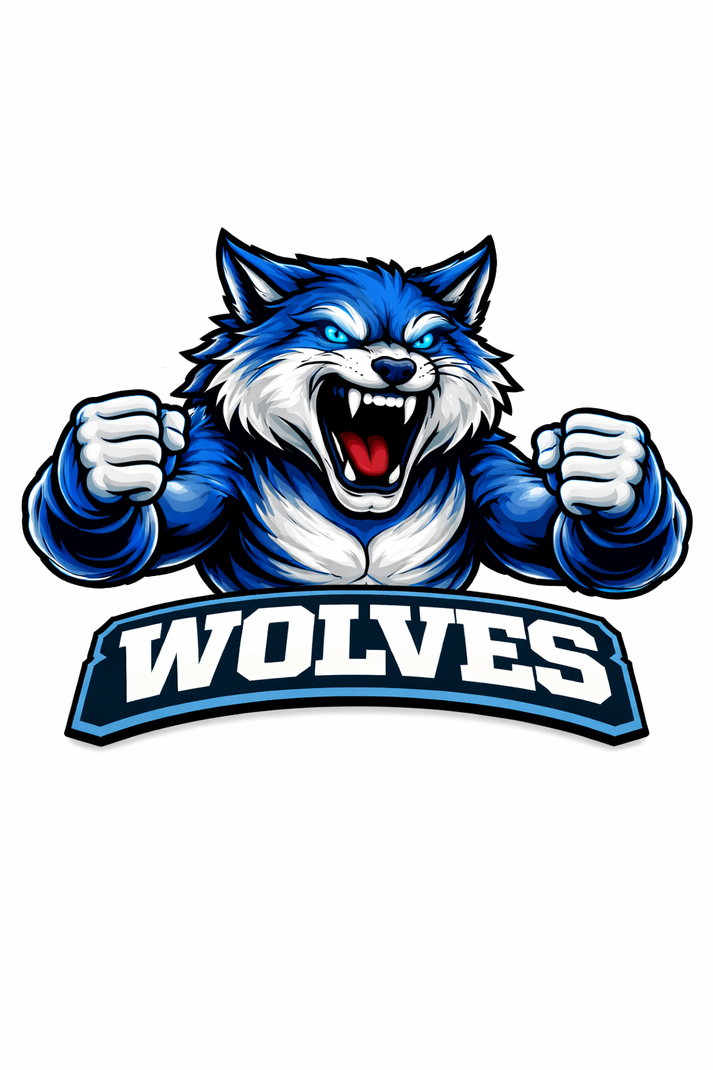 Wolves Mascot - T-shirt / Hoodie