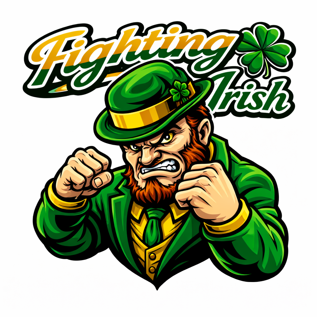 Fighting Irish Varsity Mascot - T-shirt / Hoodie