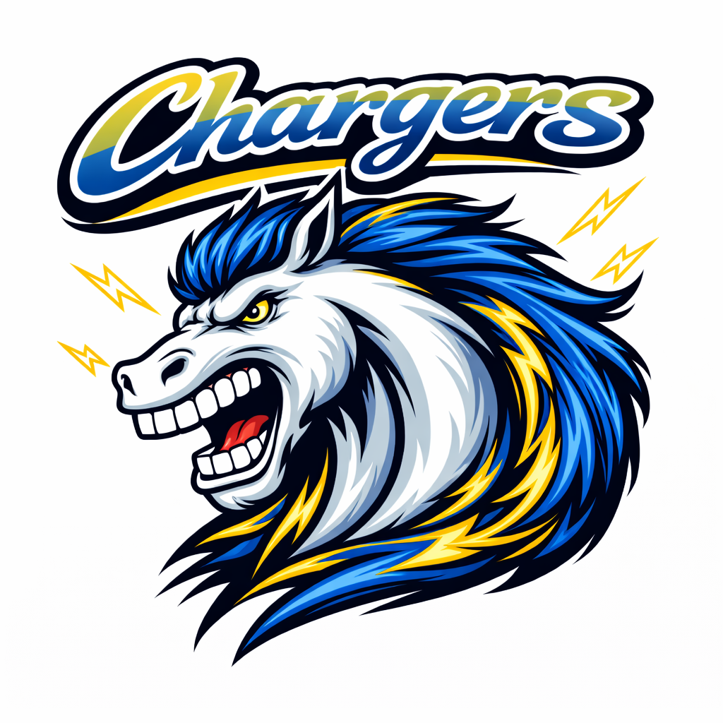 Chargers Varsity Mascot - T-shirt / Hoodie