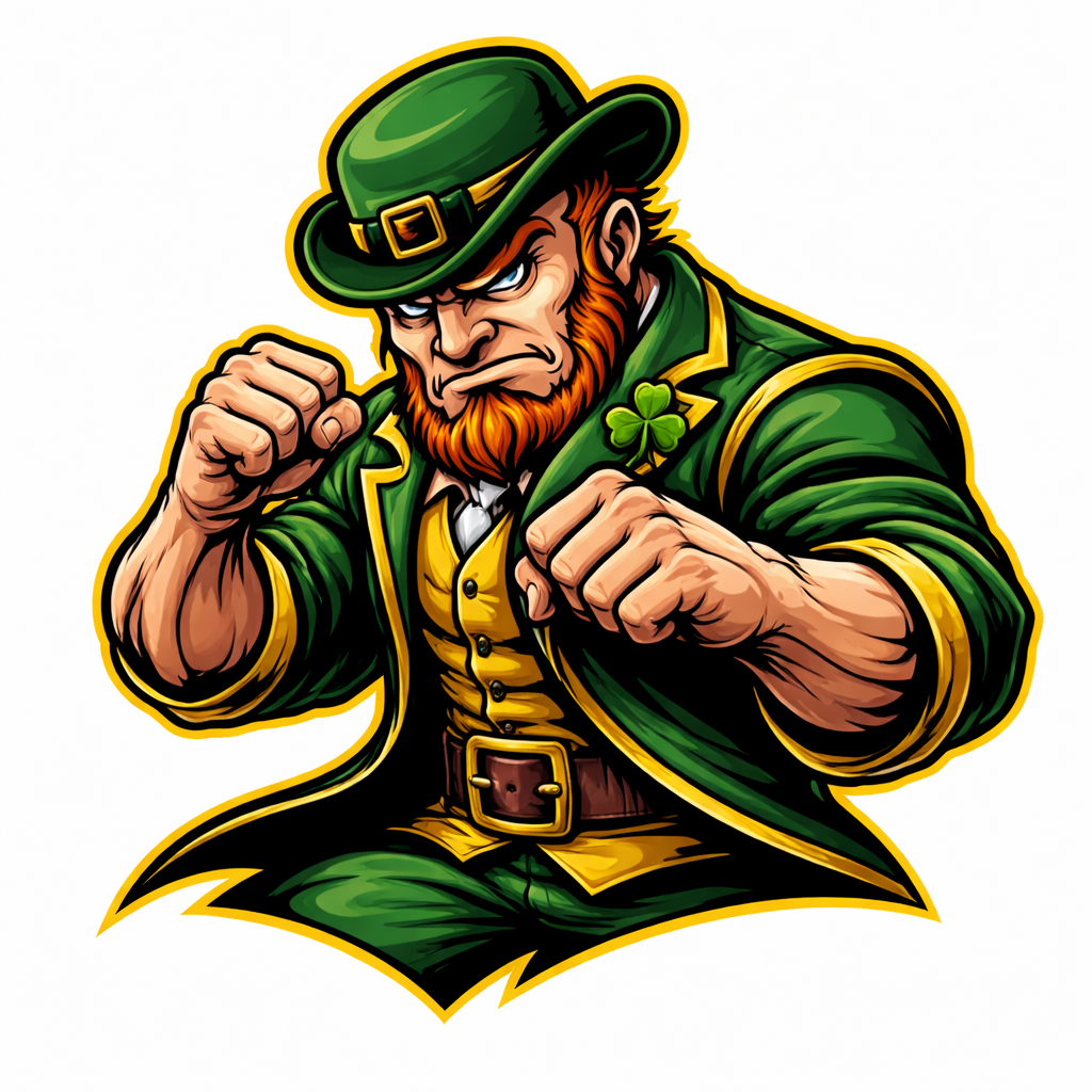 Fighting Irish Fierce Mascot - T-shirt / Hoodie
