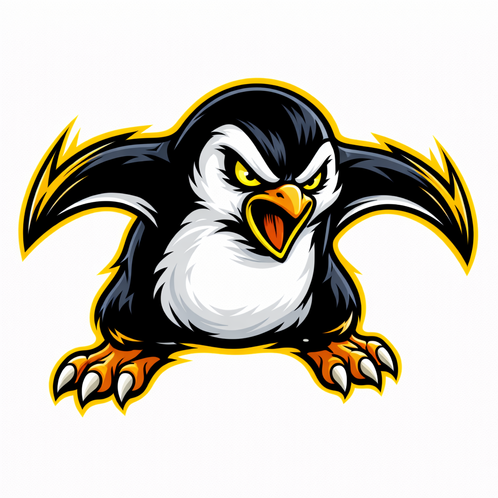 Penguins Fierce Mascot - T-shirt / Hoodie