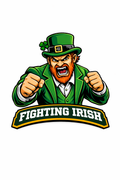 Fighting Irish Mascot - T-shirt / Hoodie