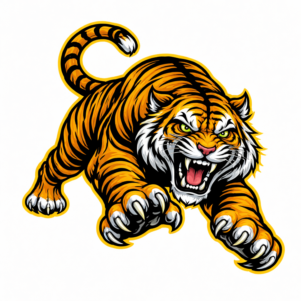 Bengals Fierce Mascot - T-shirt / Hoodie